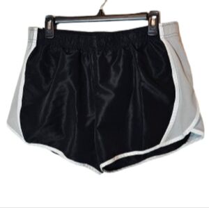 Athletic Works Black and Gray Women's Athletic Shorts Size Large 12-14